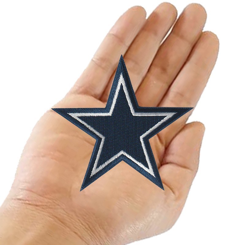 Wholesale Texas Dallas Cowboys Logo Size 3.2 in x 3.2 in Sew Iron On Patches