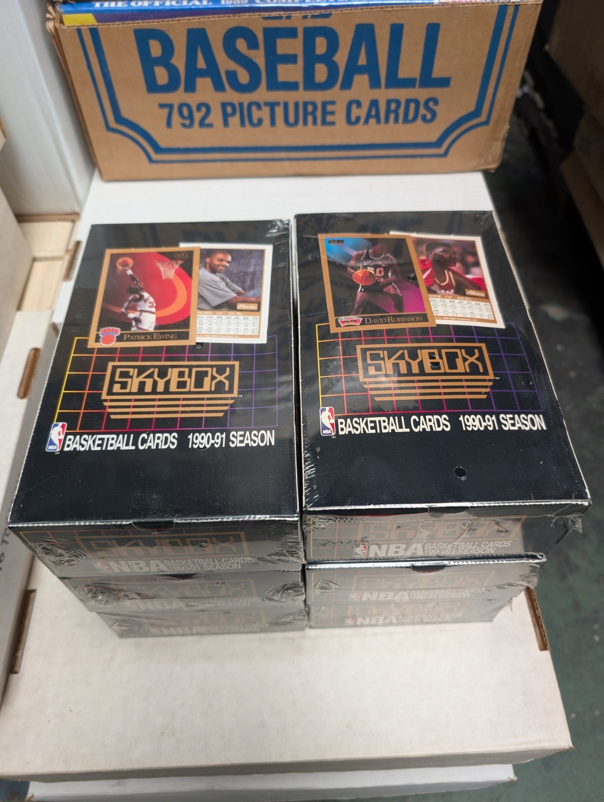 One Box 1990-91 SKYBOX SERIES 1 BASKETBALL FACTORY SEALED 36 PACK BOX NBA Jordan