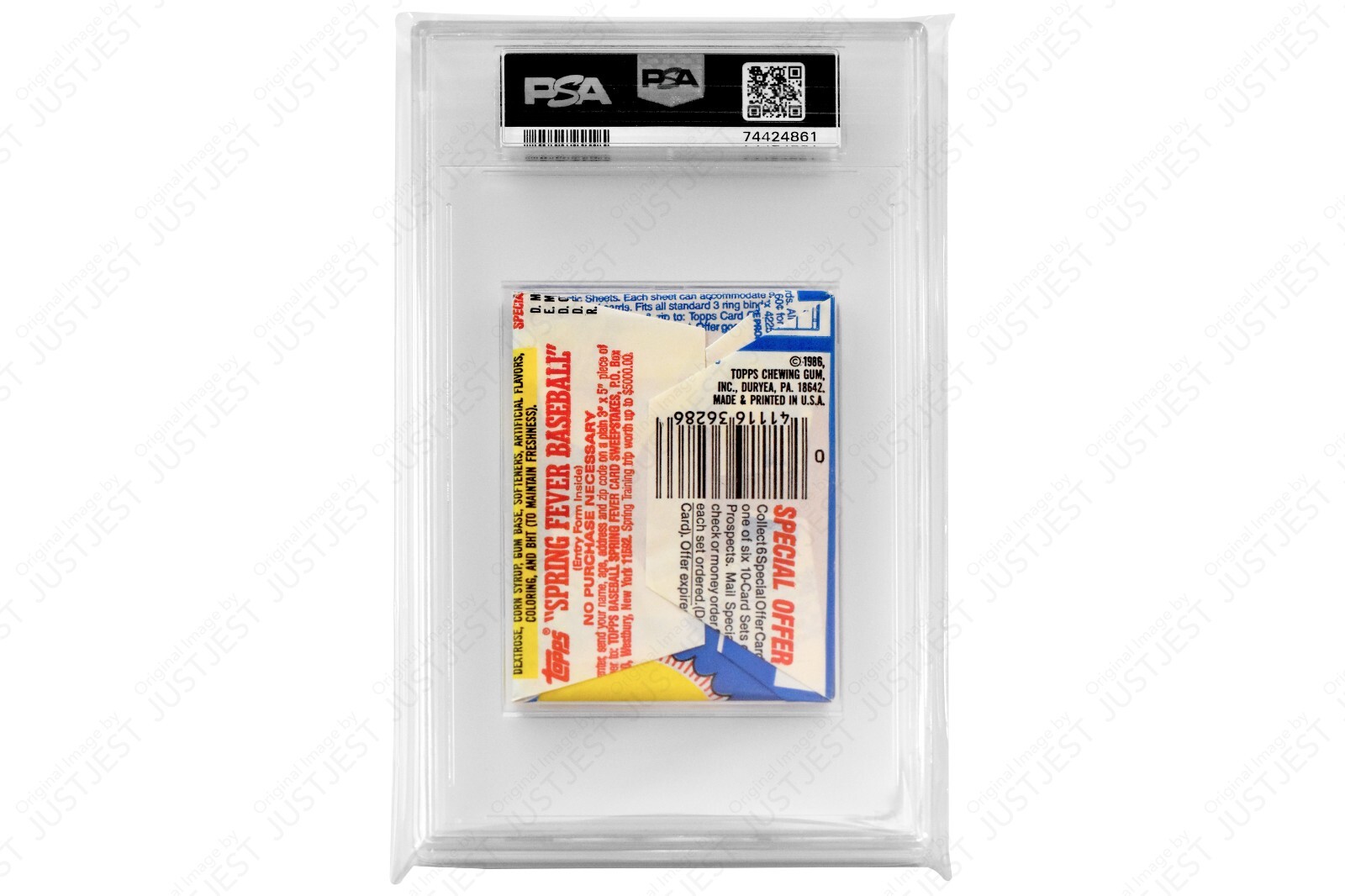Protective Sleeves for PSA Graded Sports Wax Packs – x10 Self Sealing