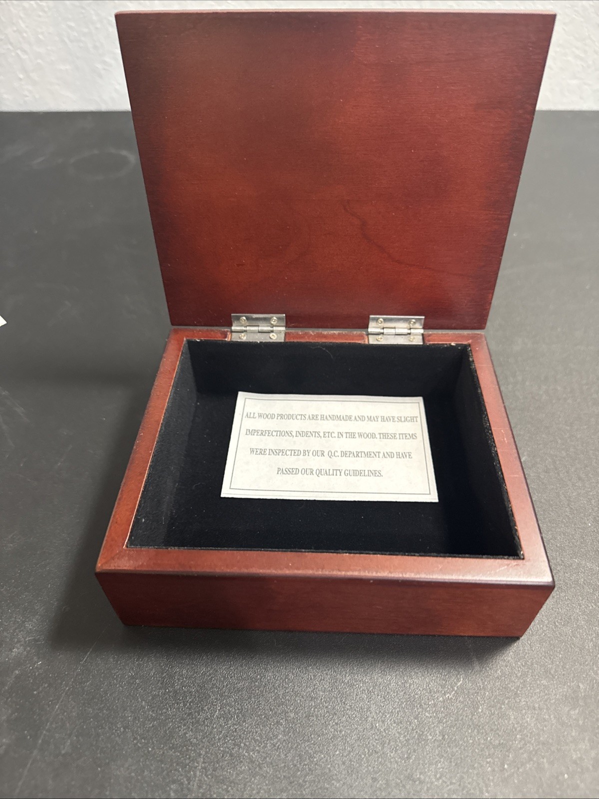 Dale Earnhardt #3 Collector Jewelry Box Cherry NASCAR Racing