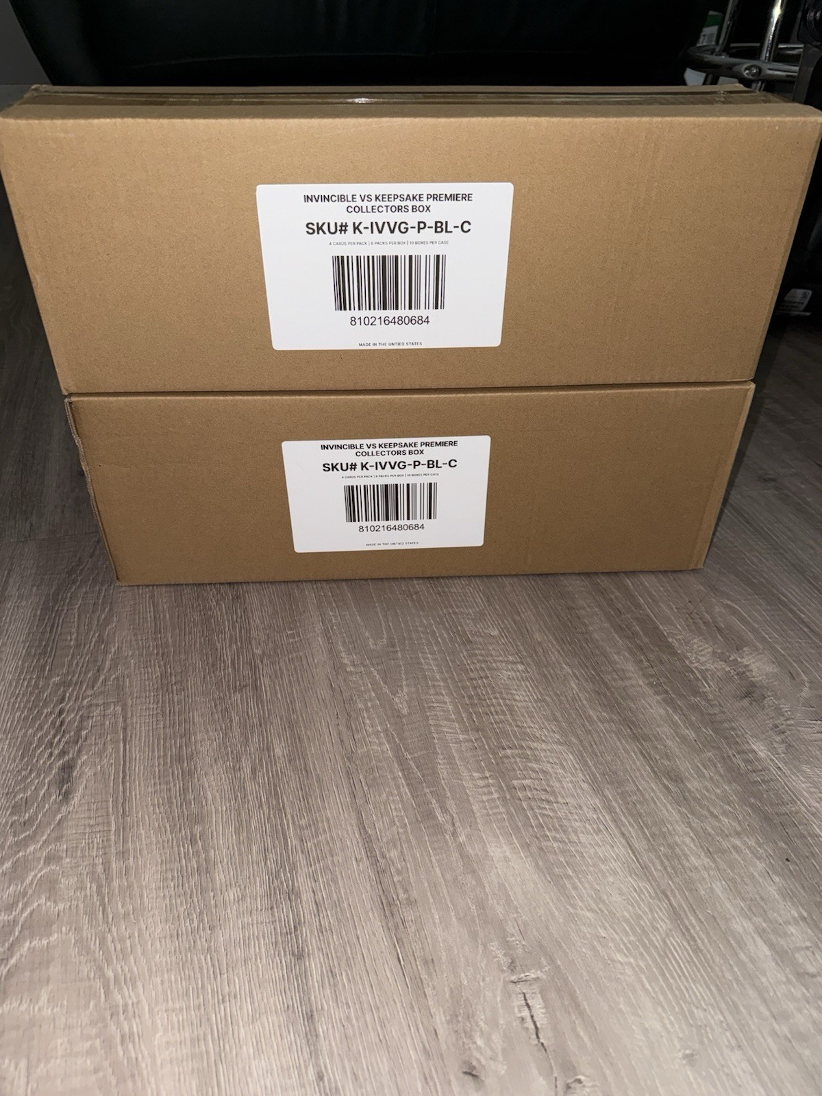Invincible VS Keepsake Premiere Collector’s 10 Box Case (2 Cases Included)