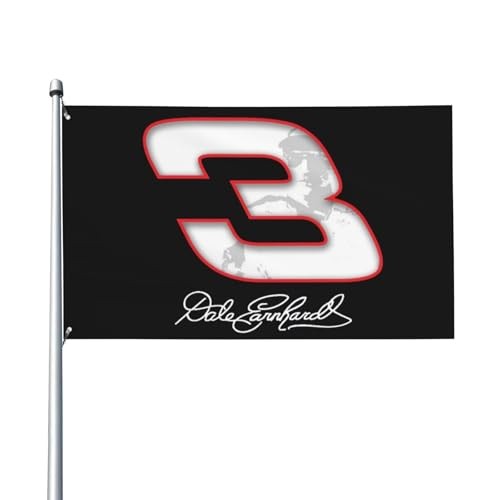 Dale Earnhardt Sr #3 Flag Indoor Outdoor Yard Single-sided 3X5FT flag15