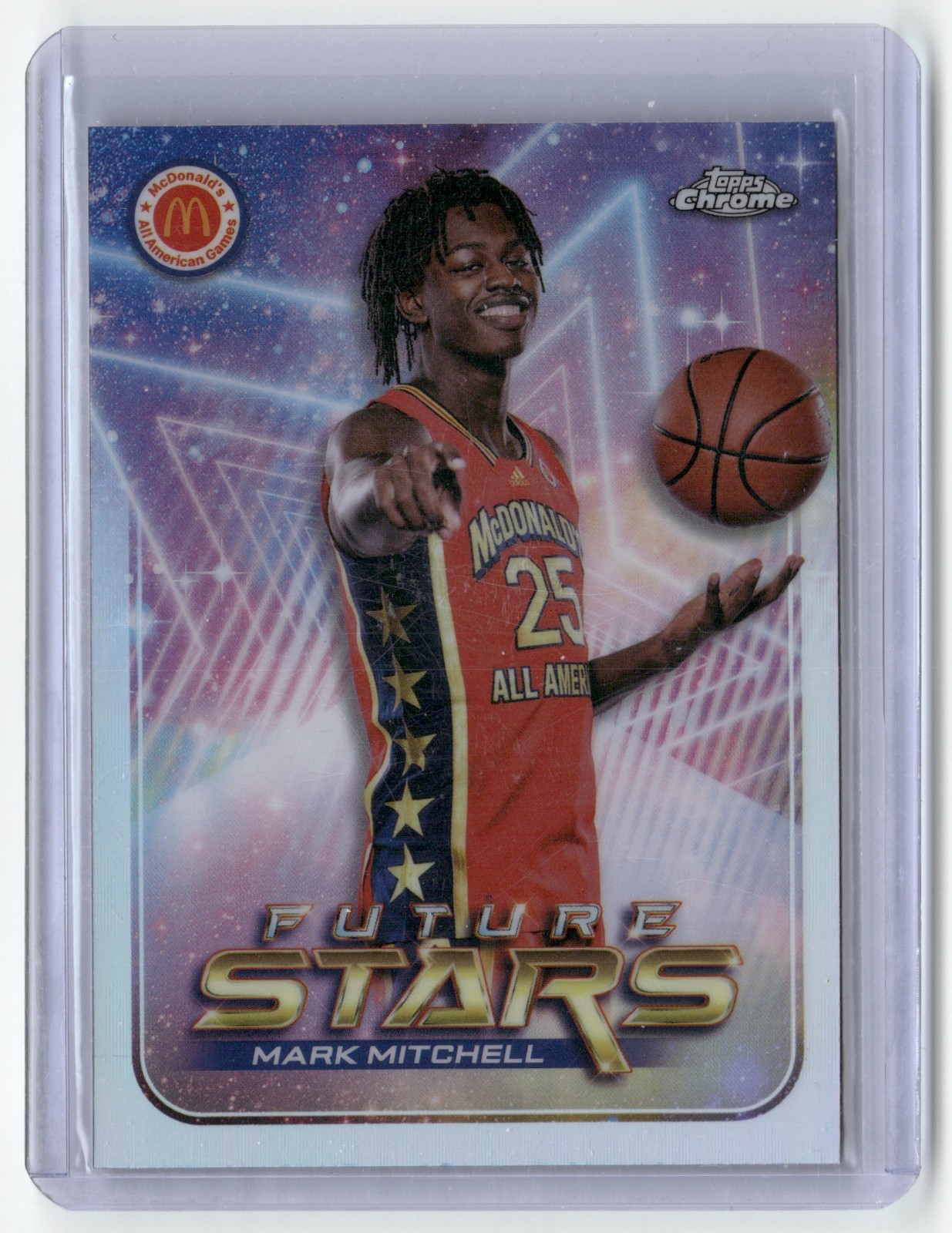 Mark Mitchell Futurte Stars Topps Chrome McDonalds FS-`6 2022
