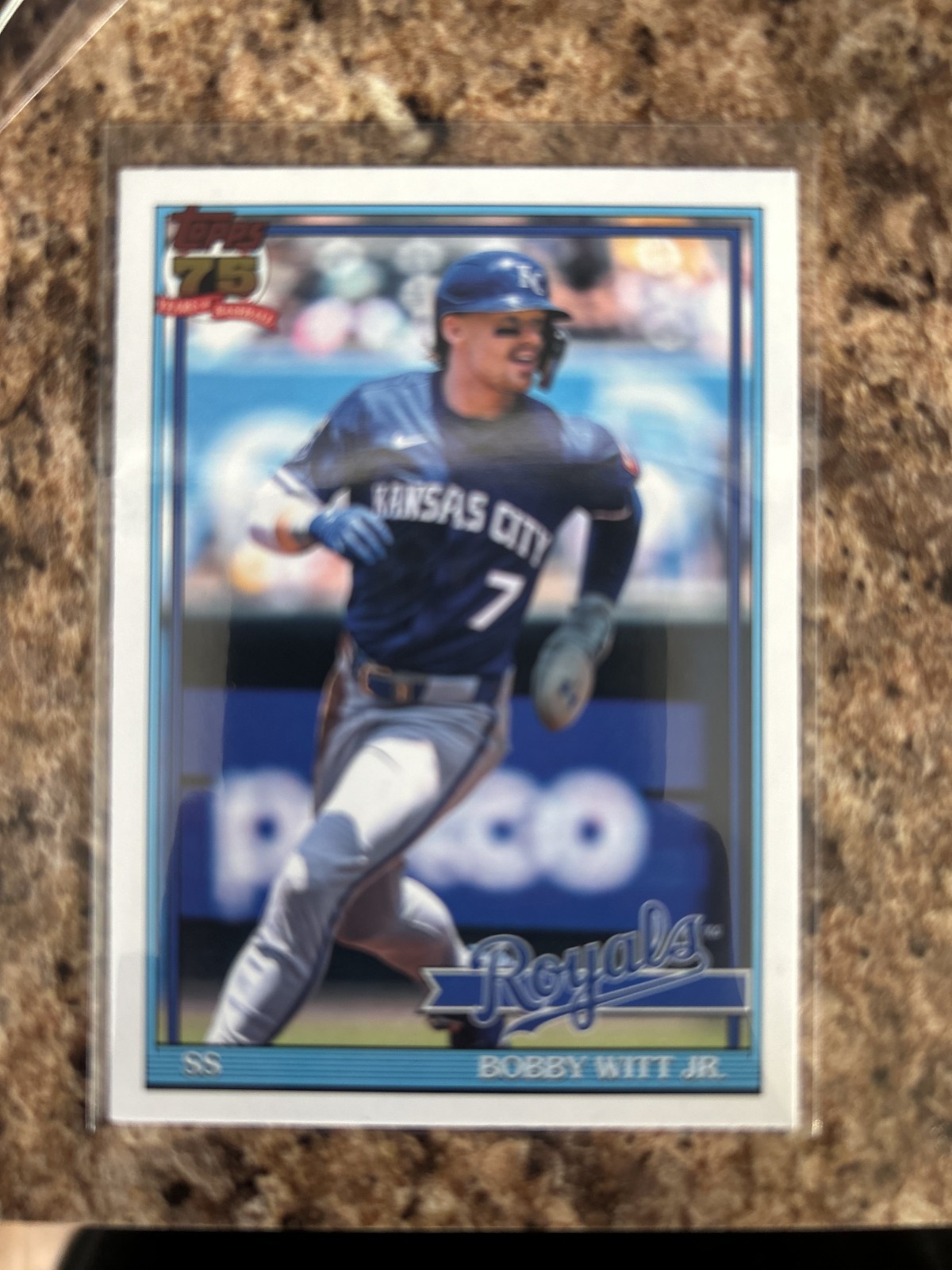 2026 Topps Bobby Witt Jr. 35th Anniversary 1991 Kansas City Royals T91-3