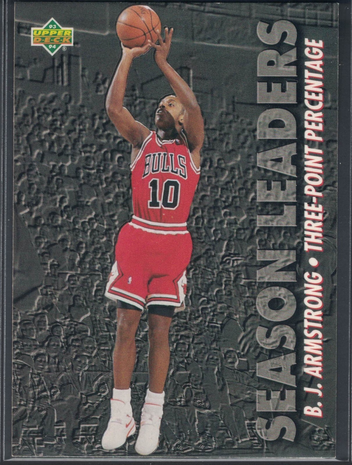 1993-94 Upper Deck – Season Leaders B.J. Armstrong #169