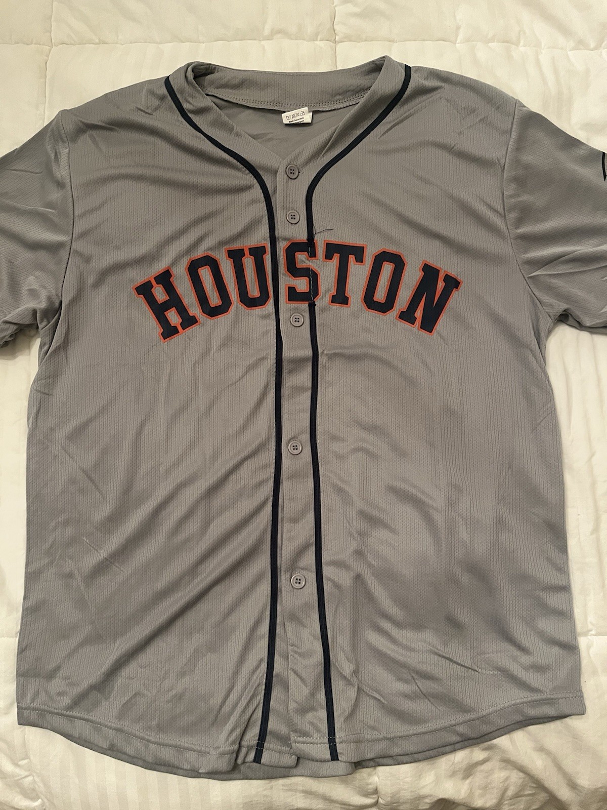 Yordan Alvarez Houston Astros Road Grey Still Tippin’ Jersey XL 7/11/25 SGA