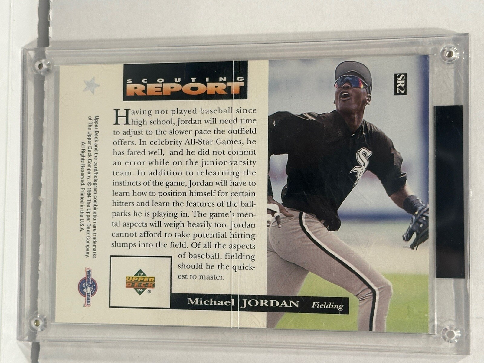 1994 Upper Deck Scouting Report Michael Jordan Jumbo Rookie Set SR1-SR5 RC SP