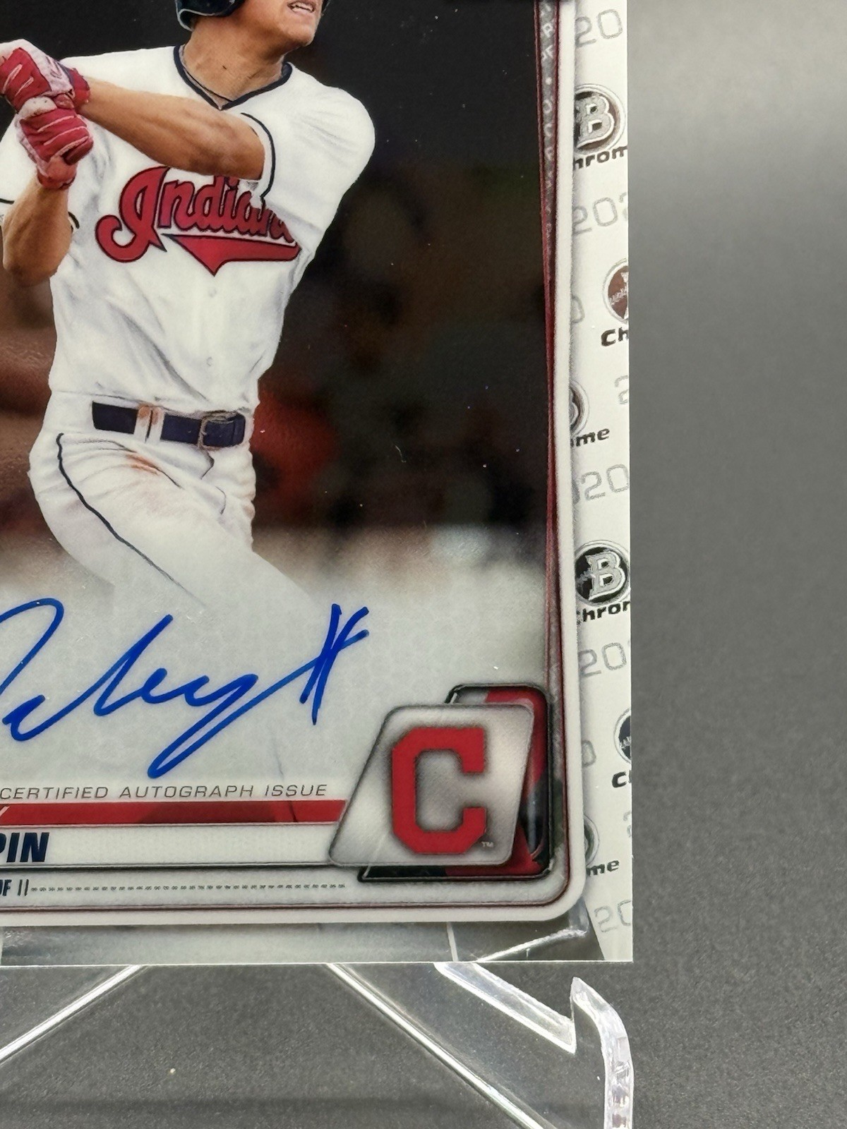 2020 Bowman Draft PETEY HALPIN 1st Chrome Auto CDA-PH – Guardians