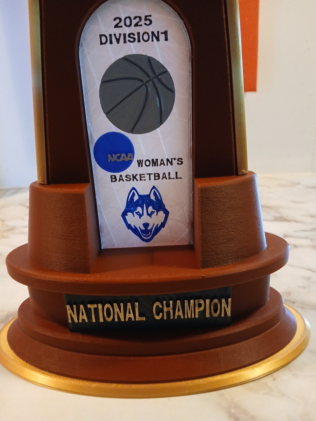 NCAA 2026 DIVISION1 WOMEN UCLA BASKETBALL CHAMPION TROPHY