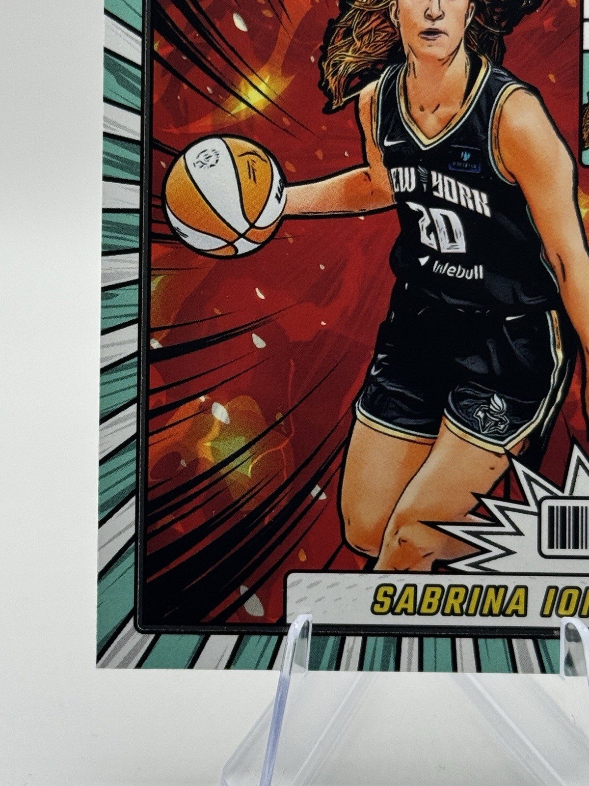💎 2025 WNBA Panini Donruss – Sabrina Ionescu #7 Net Marvels – NY Liberty