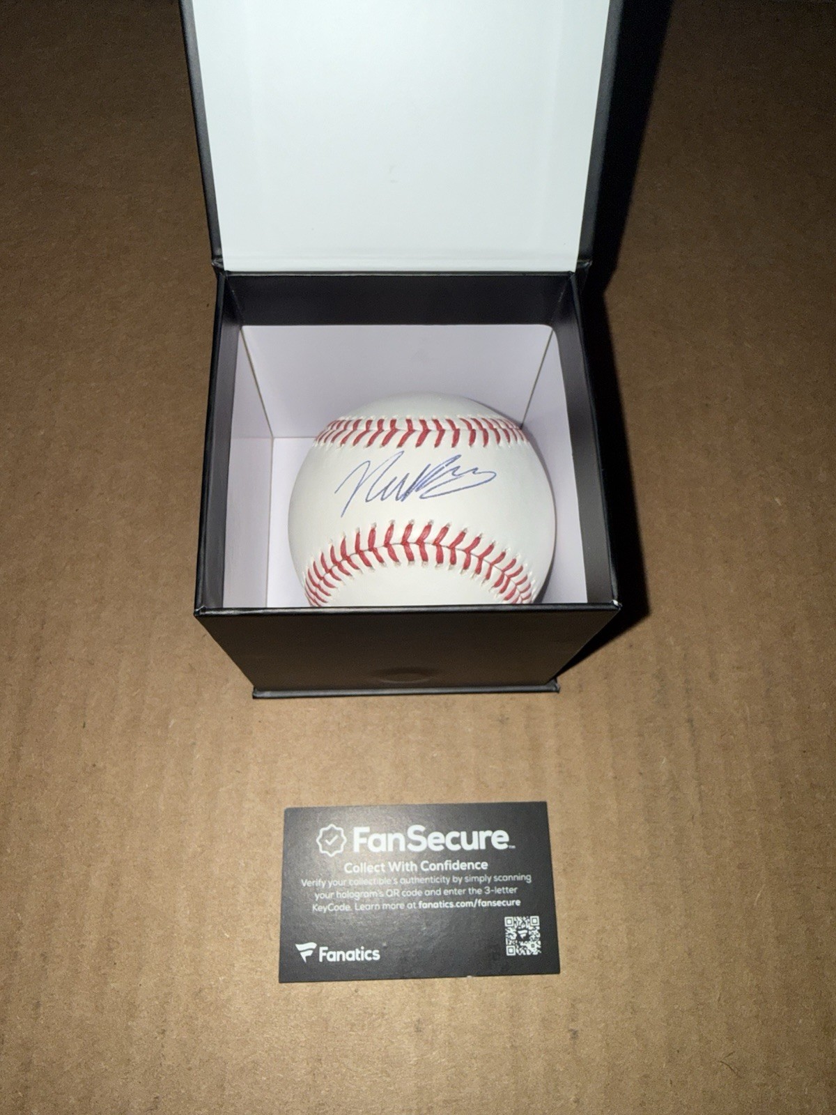Nick Kurtz Athletics Autographed MLB Baseball Signed Fanatics Authenticated (A+)