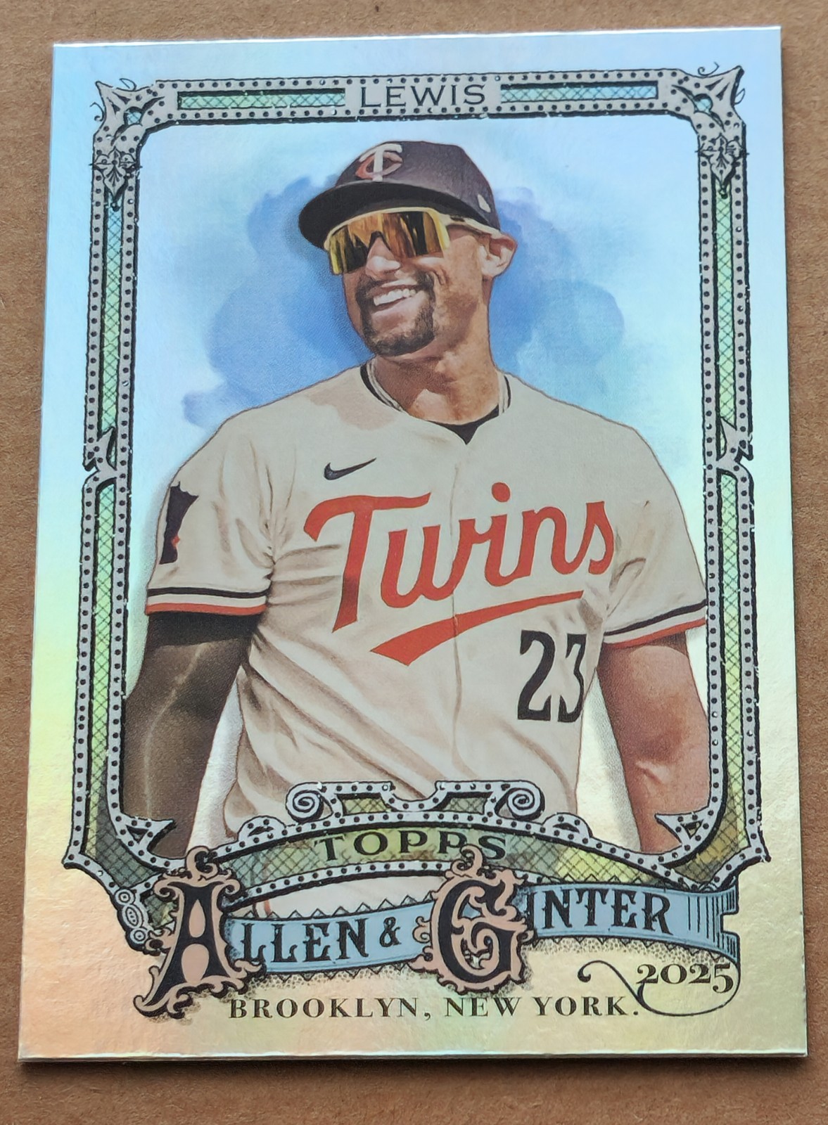 Royce Lewis 2025 Topps Allen And Ginter Silver Foil #221 Minnesota Twins