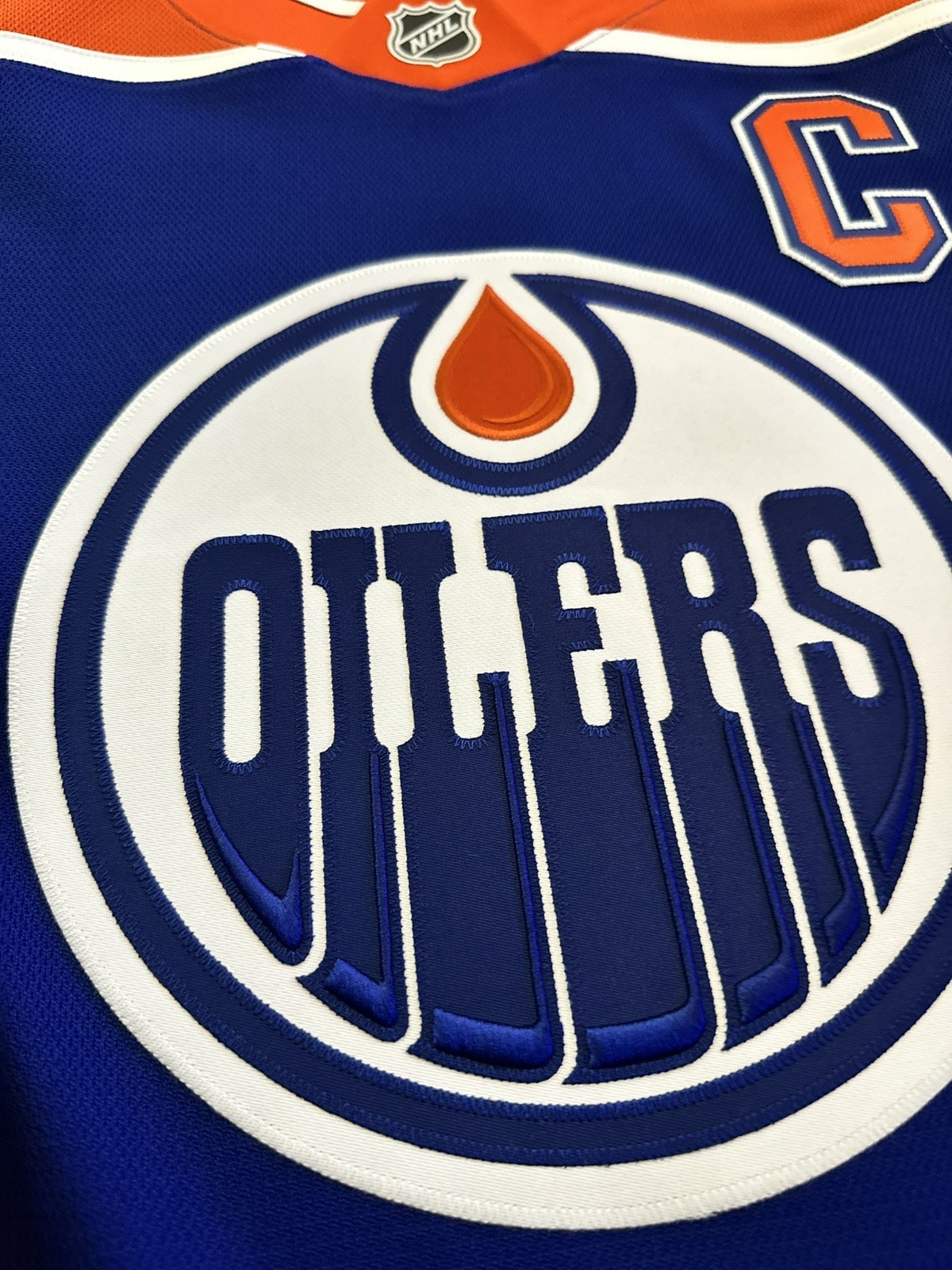 Edmonton Oilers Connor McDavid Fanatics Authentic Pro MiC NHL Jersey Size 48