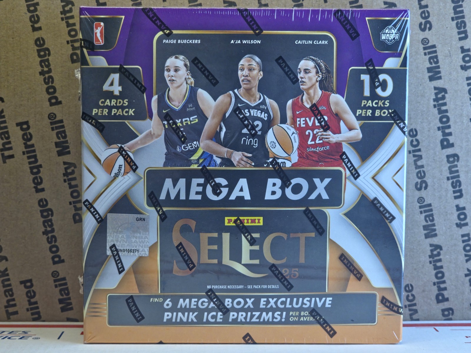 2025 Panini Select WNBA Basketball Trading Cards (Factory Sealed)