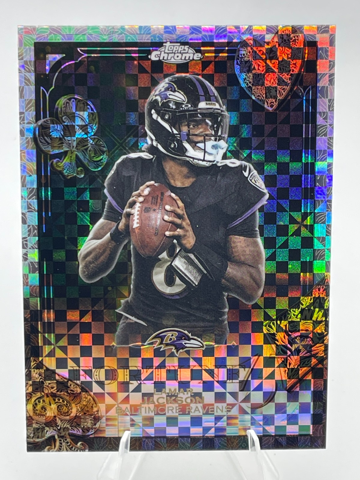 2025 Topps Chrome NFL Fortune Insert You Pick Base/Refractor/X-Fractor RCs,Stars