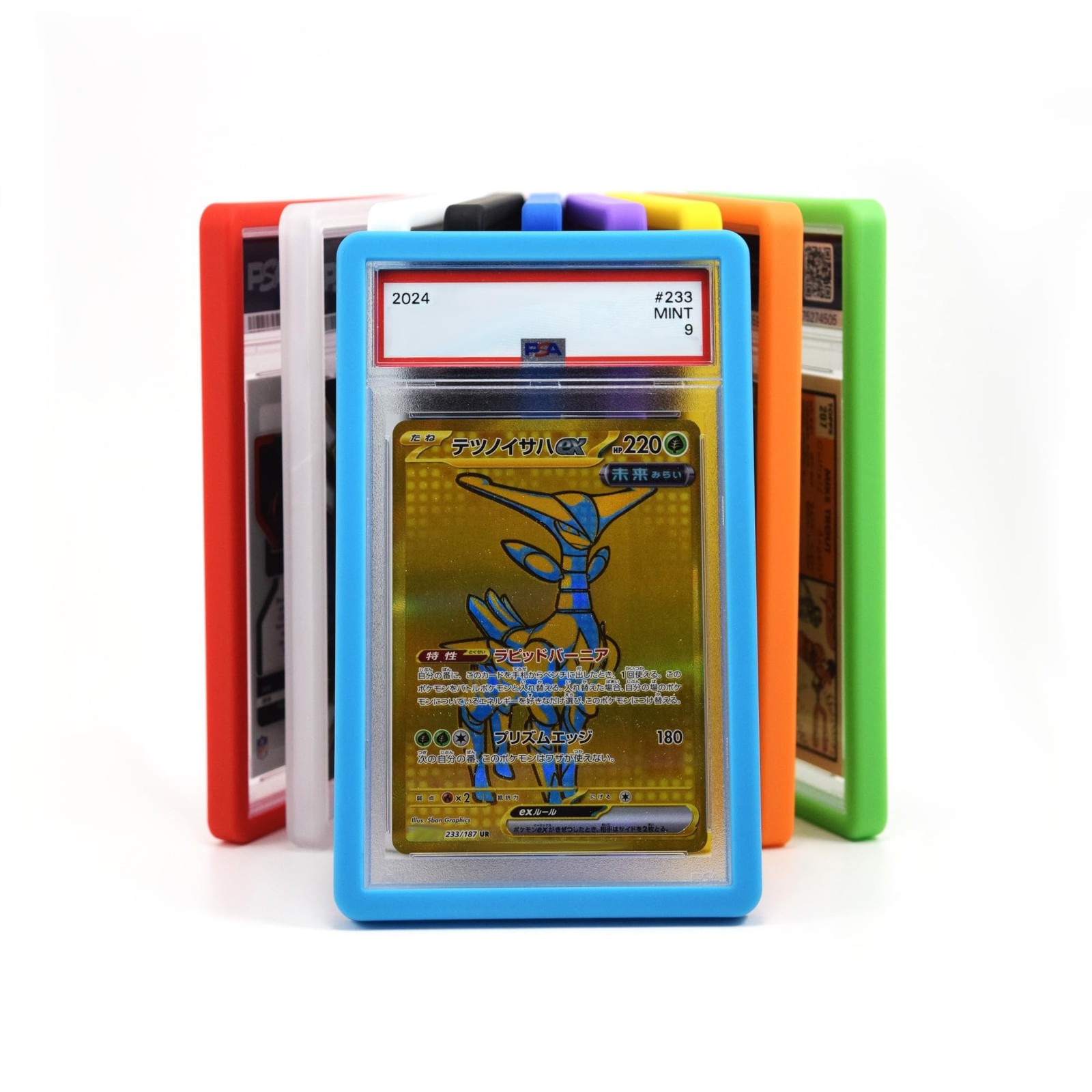 PSA Slab Guard Bumper for Standard PSA Graded Cards | Hard TPU, Exact Fit, Sn…