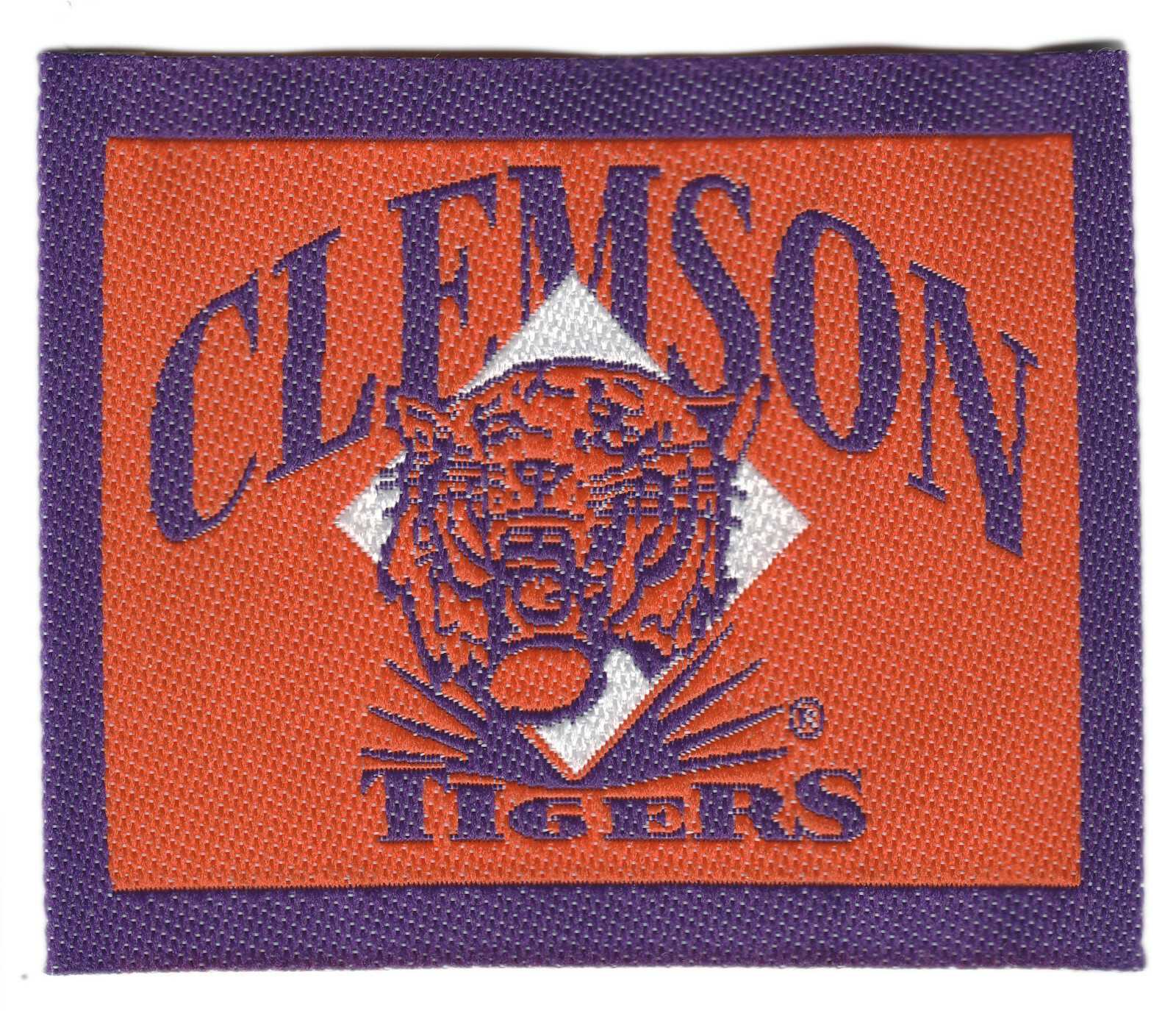 CLEMSON TIGERS NCAA COLLEGE VINTAGE 3 1/8″ TEAM LOGO PATCH