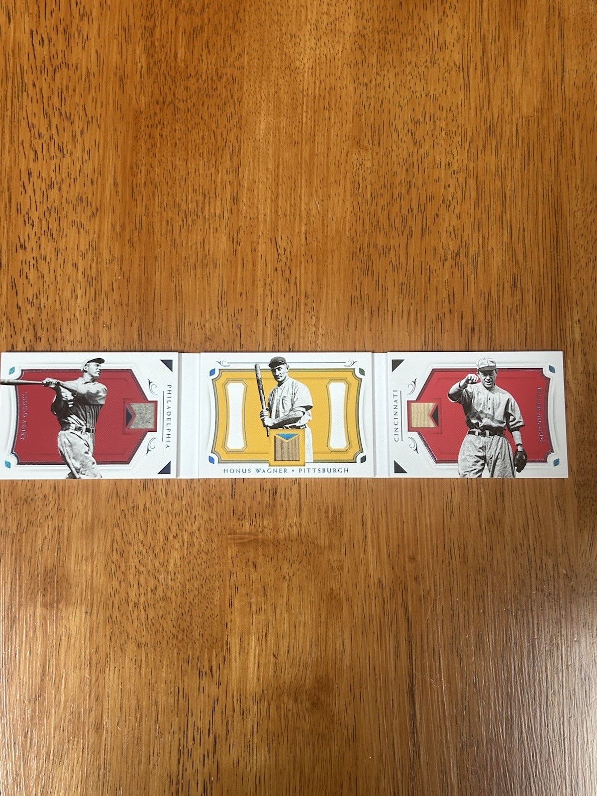 2018 National Treasures Honus Wagner Lefty O’Doul Miller Huggins Relic Book /25