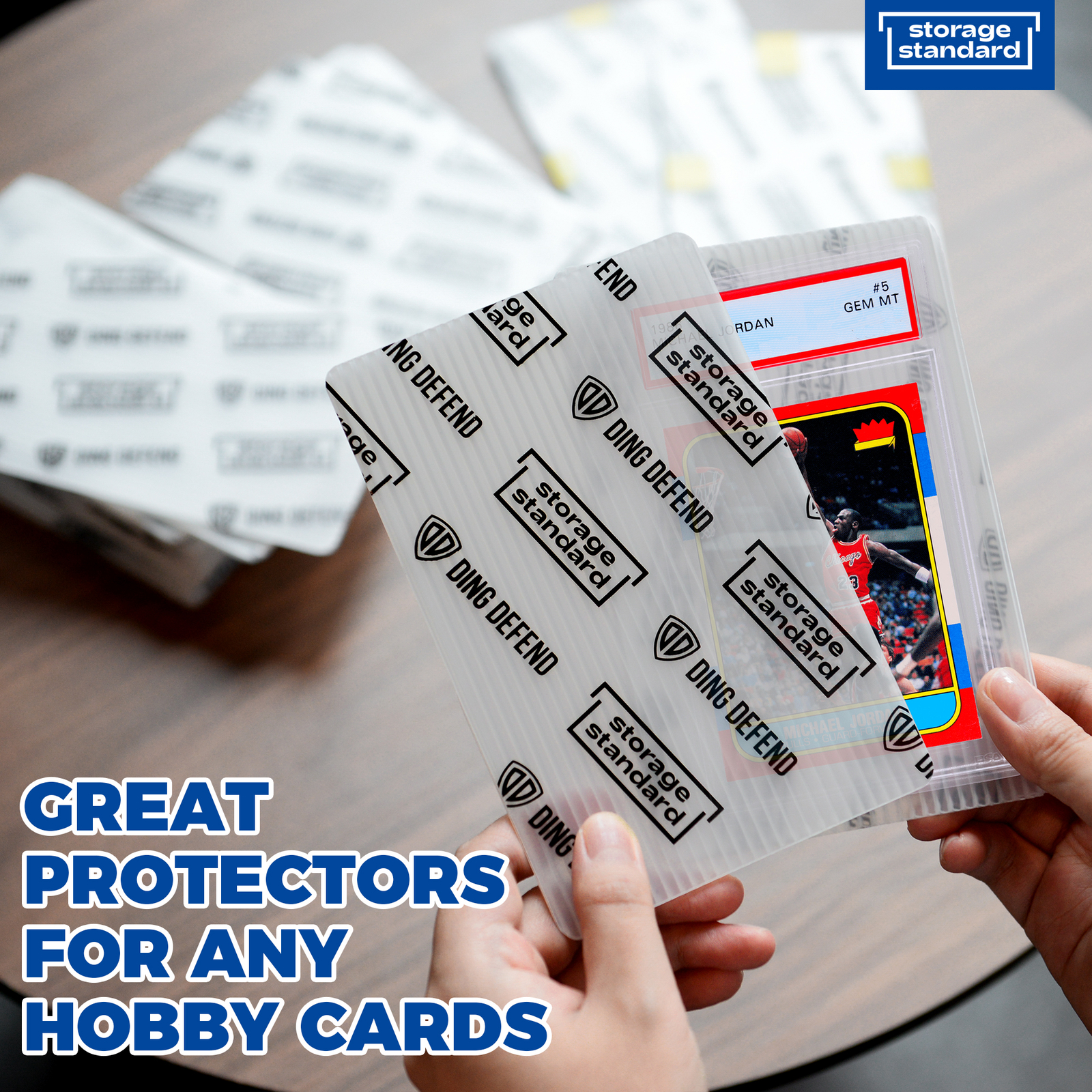 Card Protectors Trading Cards Shipping Supplies, 510-Pack 4” x 6”