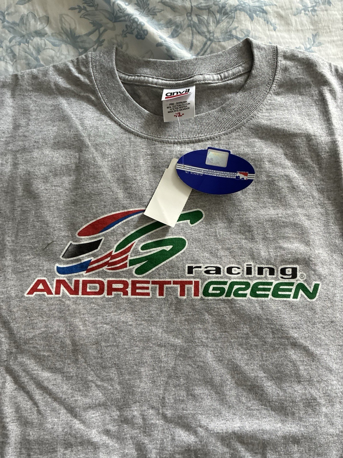 Vintage 2008 Andretti Green Racing Shirt NWT Mens XL Danica Patrick Tony Kanaan
