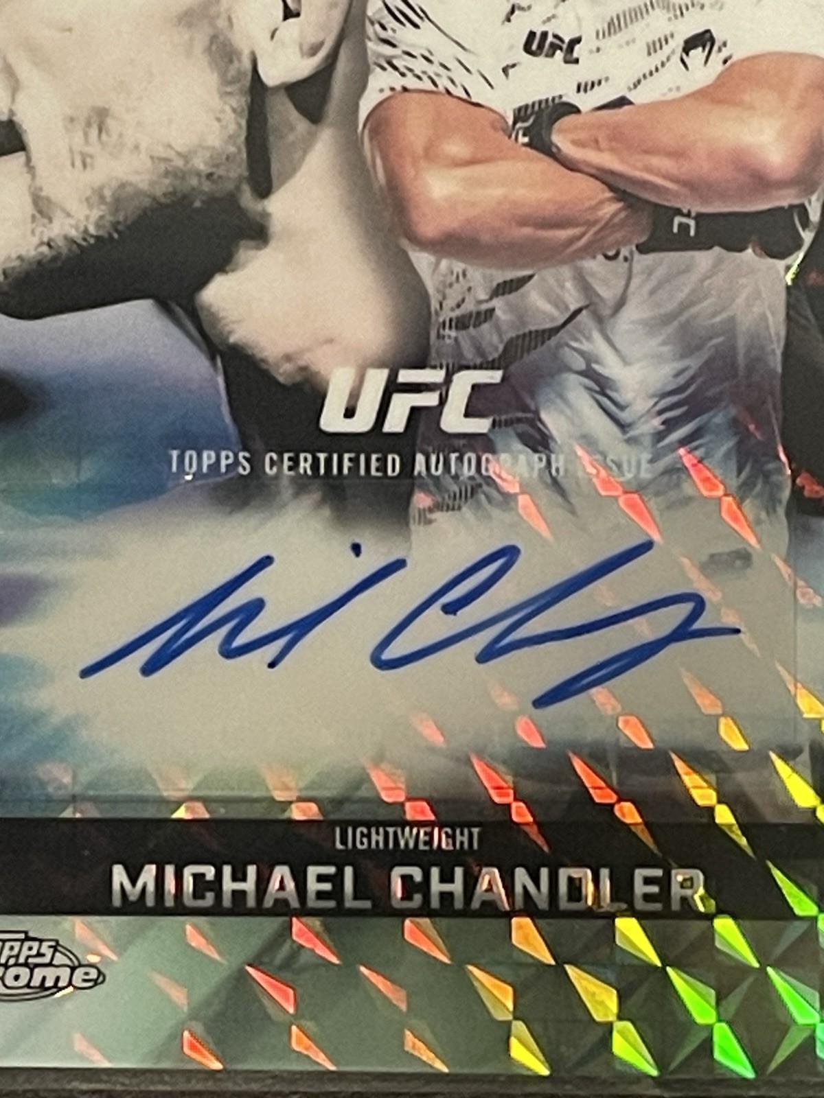 2026 Topps Chome UFC – Michael Chandler Lineage Auto CCA-MC