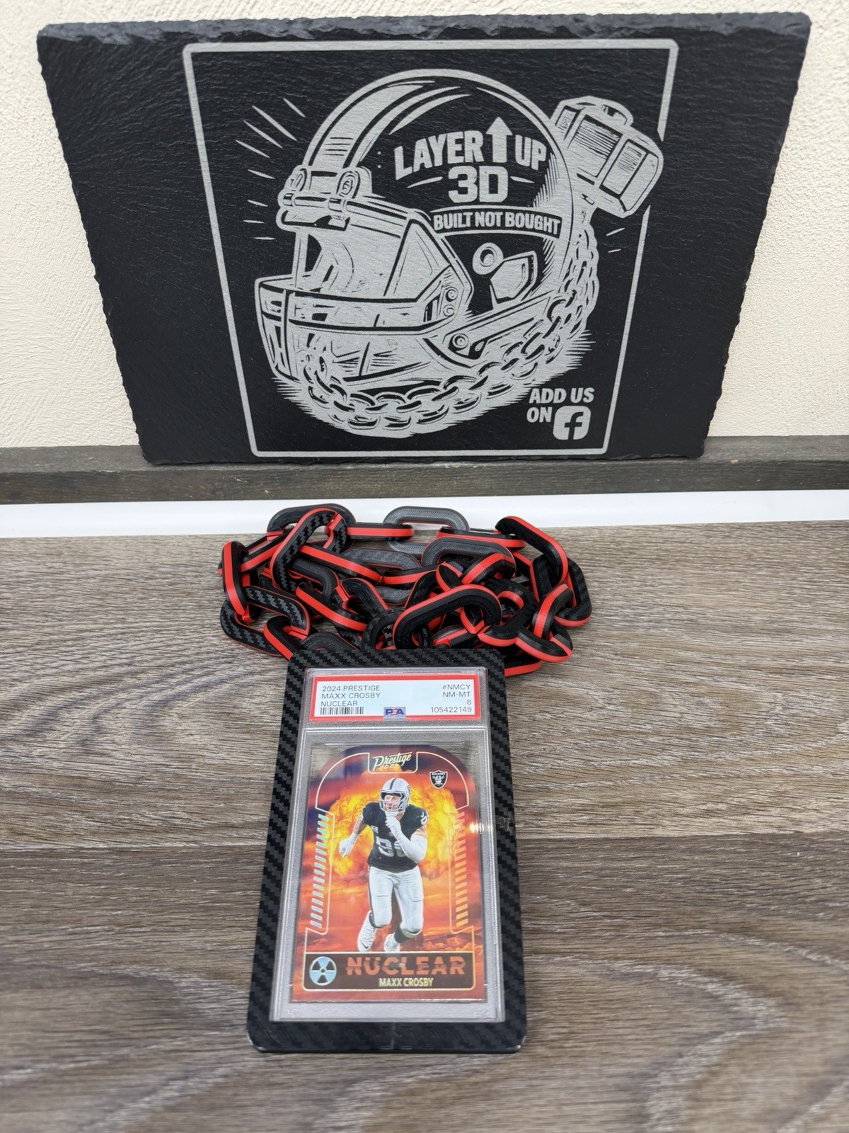 PSA GRADED SLAB CARD CHAIN AND PENDANT