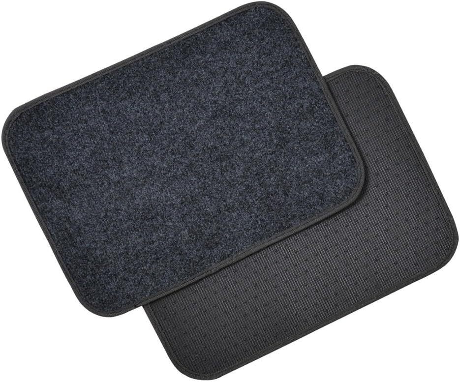 Classic Carpet Floor Mats for Car & Auto – Universal Fit -Front & Rear with Heel