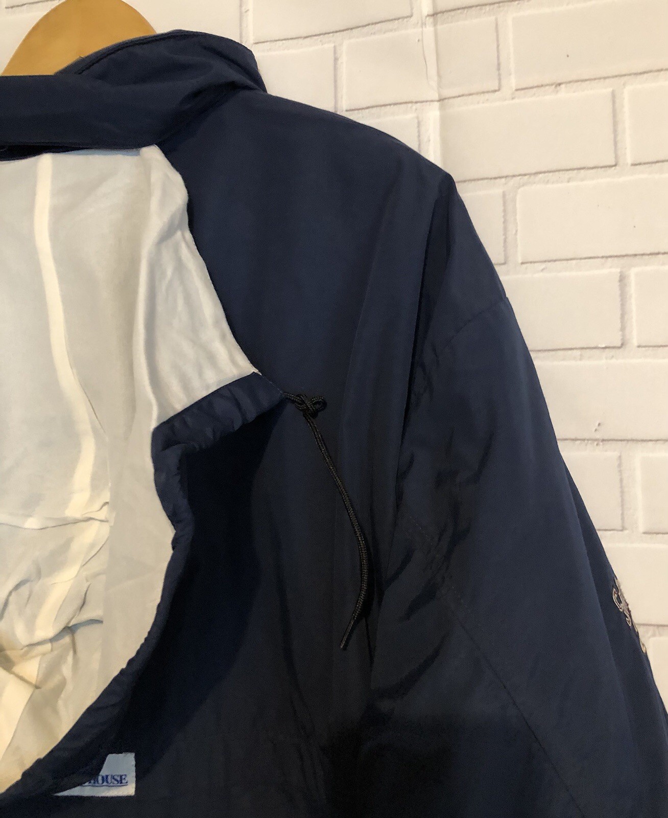 Vintage 2000’s Fresno State Bulldogs Football Boathouse Blue Hooded Lined Jacket