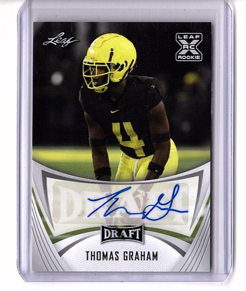 Thomas Graham RC 2021 Leaf Draft Auto #BA-TG2