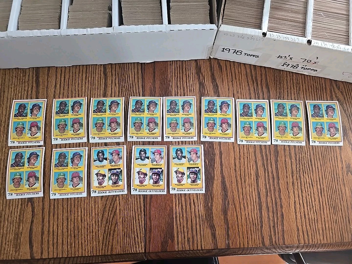 PICK 30 NUMBERS 1978 Topps Baseball Complete Your Set Lot Ryan MURRAY RC