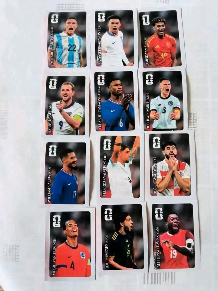 Panini FIFA WC 2026 -Coca Cola- Sticker All C1-C12 European edt + Album