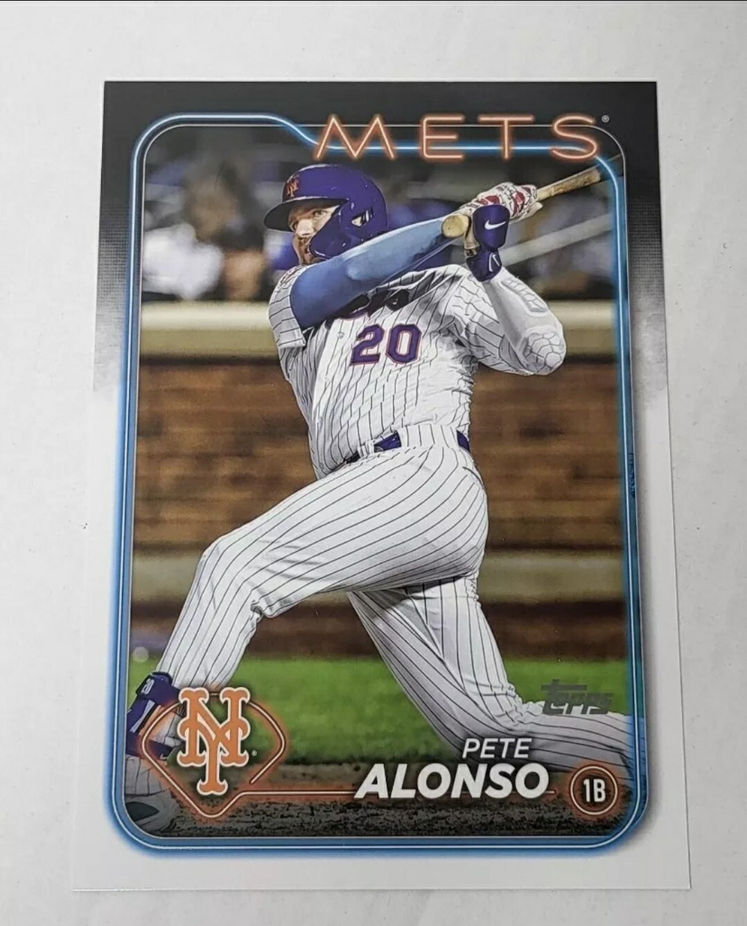 2024 Topps #OTB-10 PETE ALONSO Oversized Super Monster Box Topper