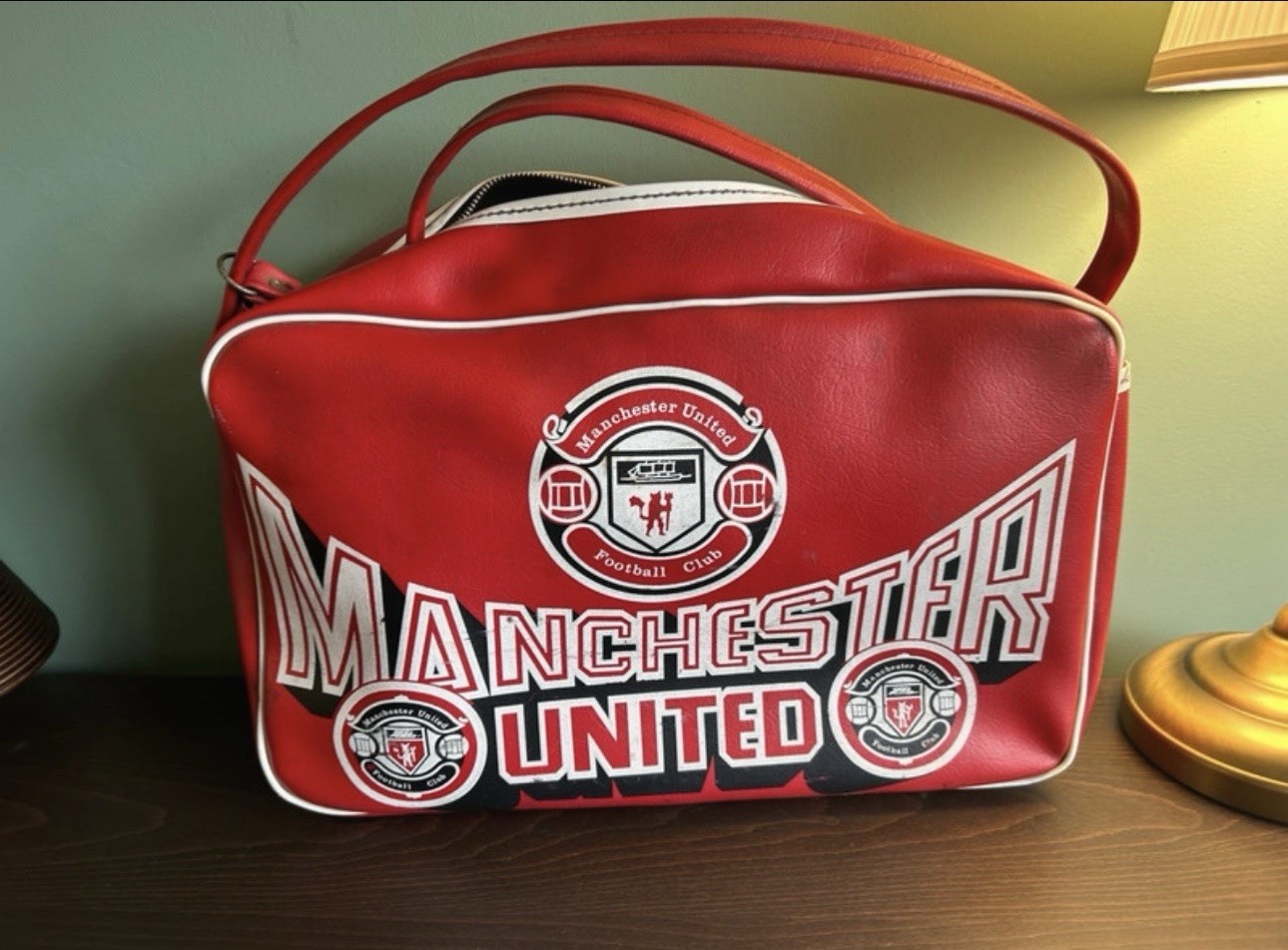 Vintage 1970s Manchester United Kit Bag
