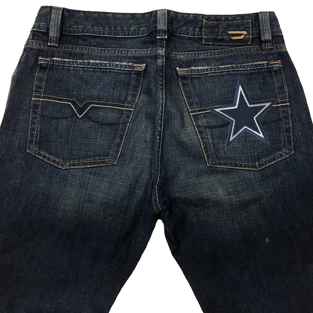Wholesale Texas Dallas Cowboys Logo Size 3.2 in x 3.2 in Sew Iron On Patches