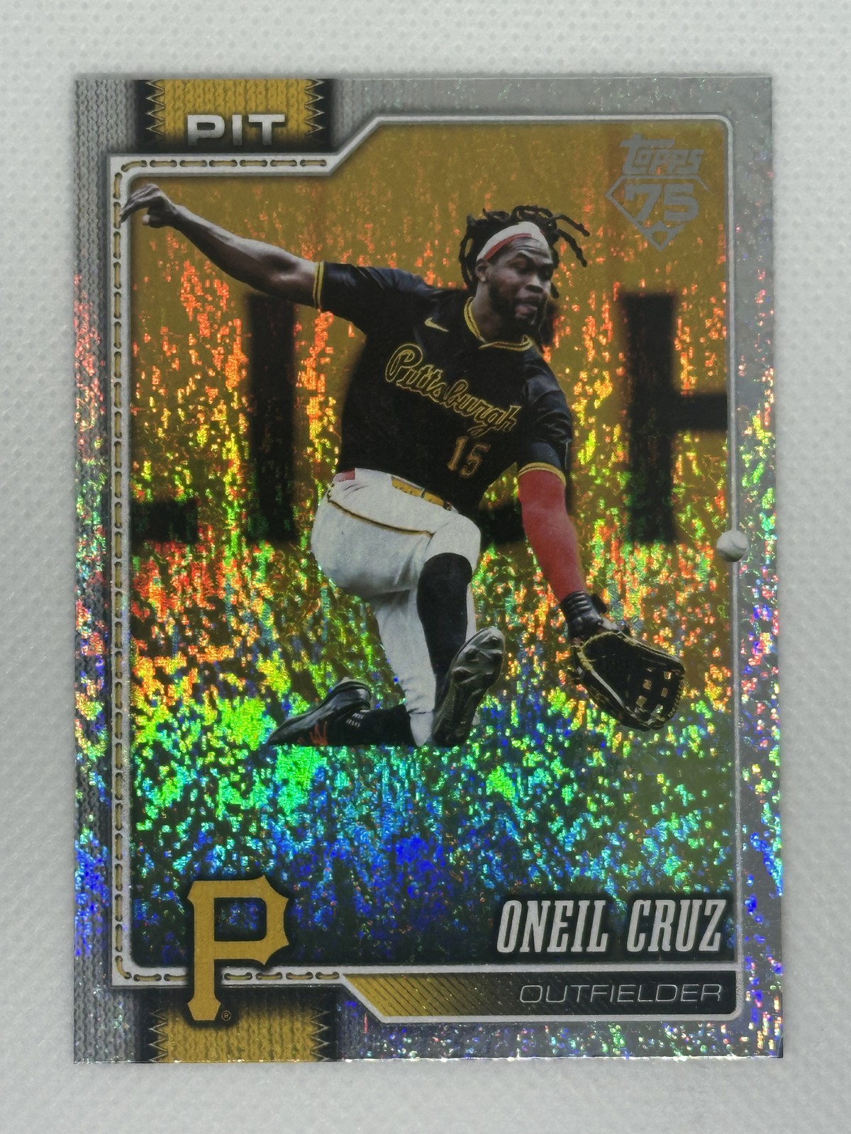 ONeil Cruz 2026 Topps Silver Crackle Foil SP Pittsburgh Pirates