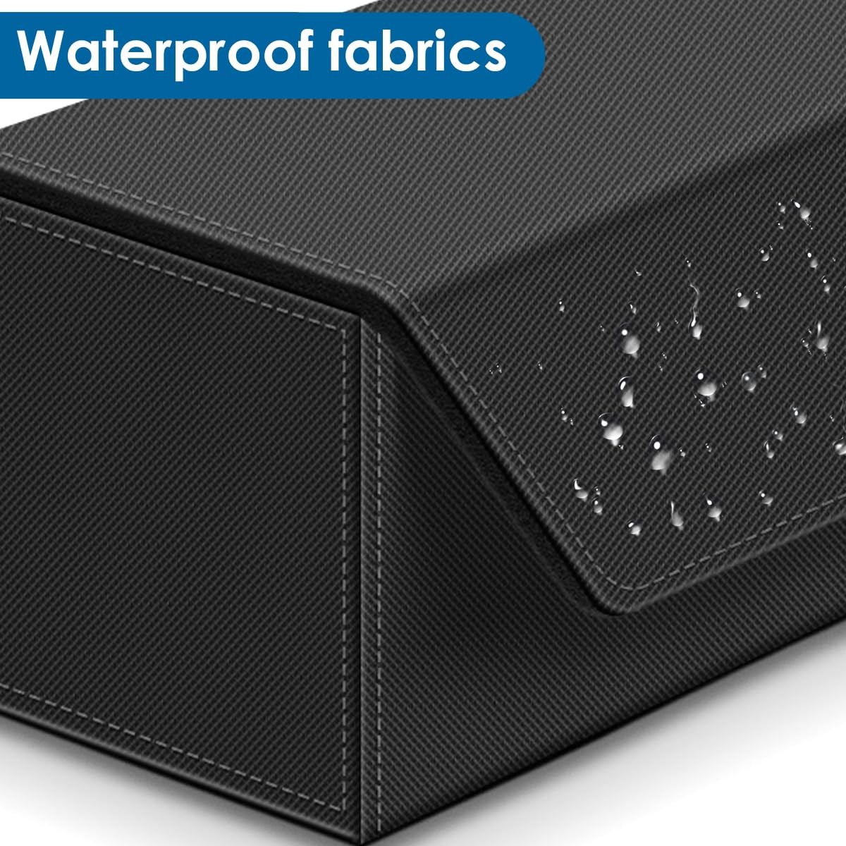 Trading Card Deck Case, Leather Magnetic Box for 600+ Sleeved MTG TCG Sports …