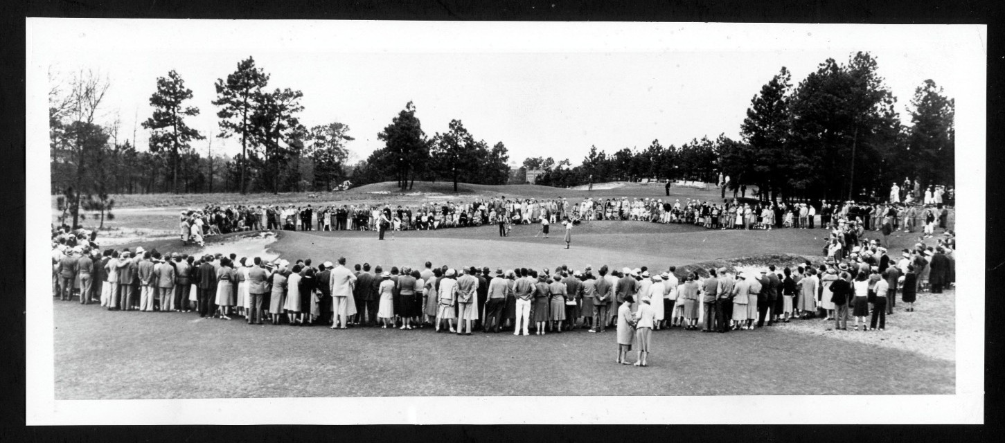 1939 Pinehurst Donald Ross Golf Course Vintage Type 1 Panoramic Photo Acme News