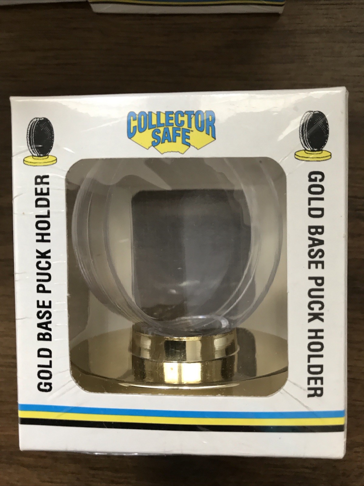Gold Base Puck Holder Lot Of 4