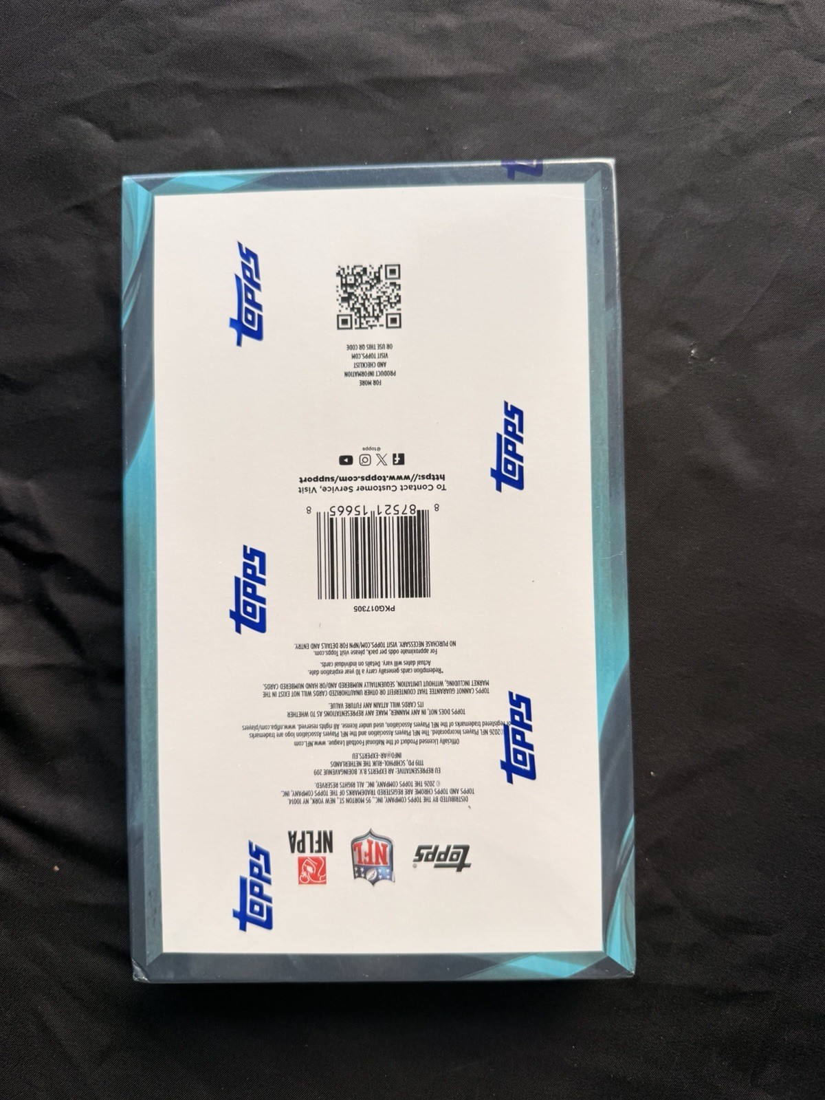 2025 Topps Chrome NFL Football Hobby Box – Brand New Sealed