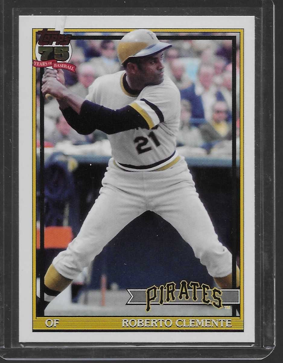 2026 Topps 1991 Topps Roberto Clemente #T91-99 Pittsburgh Pirates