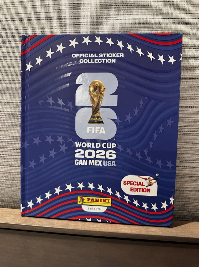 NEW Panini FIFA World Cup 2026 Hardcover Limited Edition sticker album