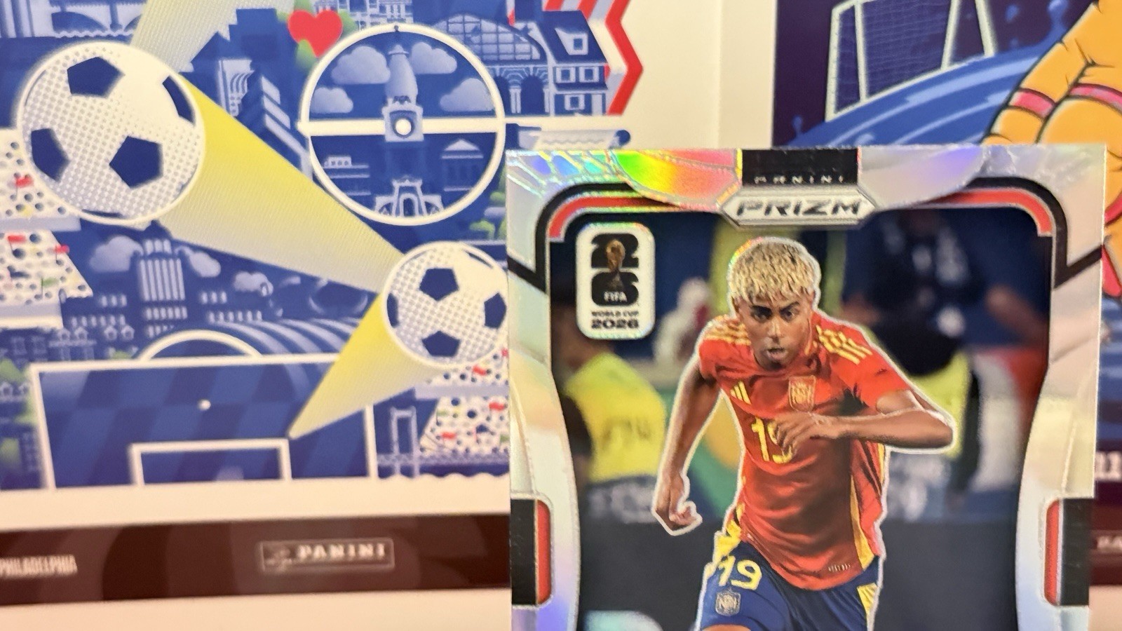 2026 Panini Prizm FIFA World Cup Lamine Yamal #70 Silver Prizm