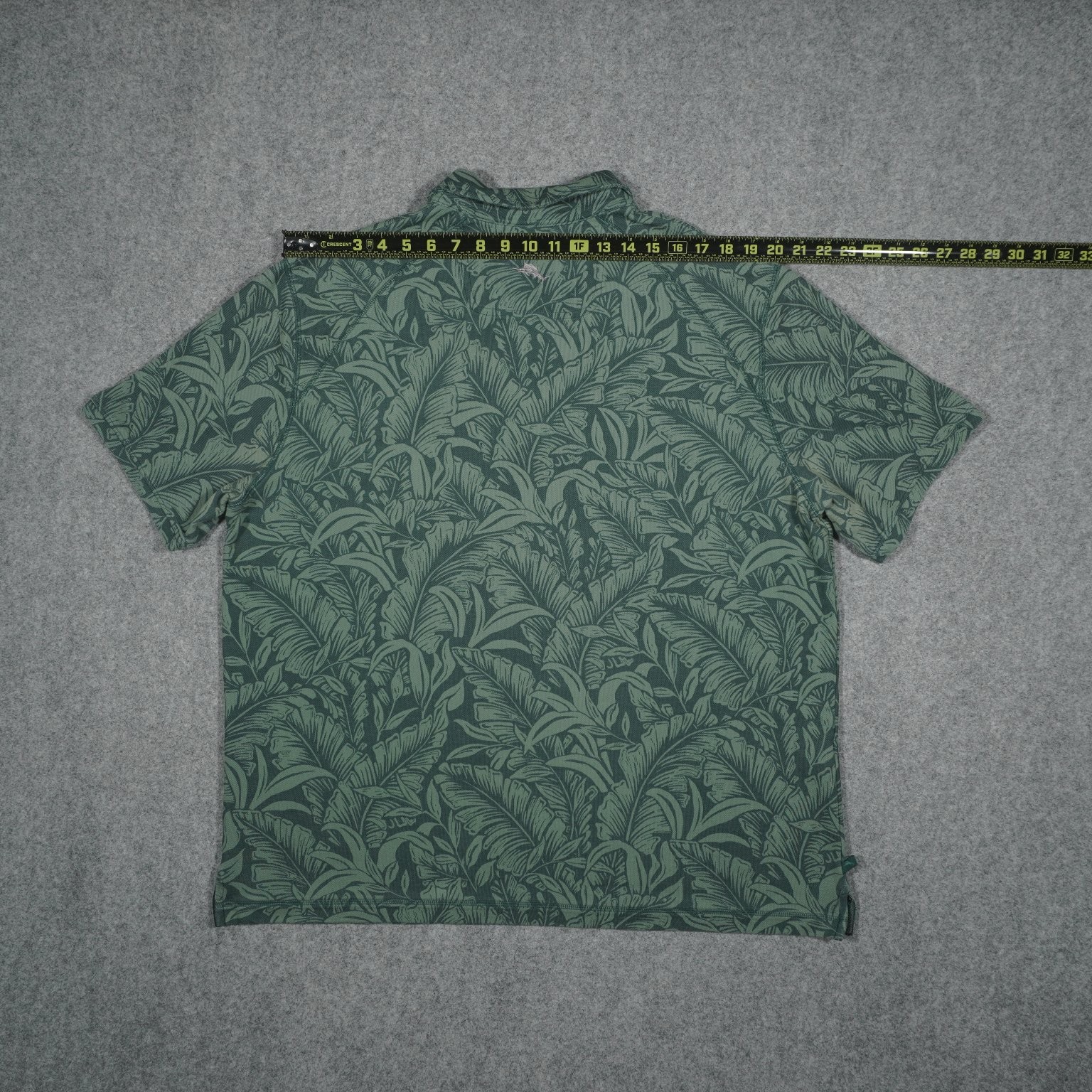 Green Bay Packers Tommy Bahama Polo Shirt XXL Leaf Pattern NFL