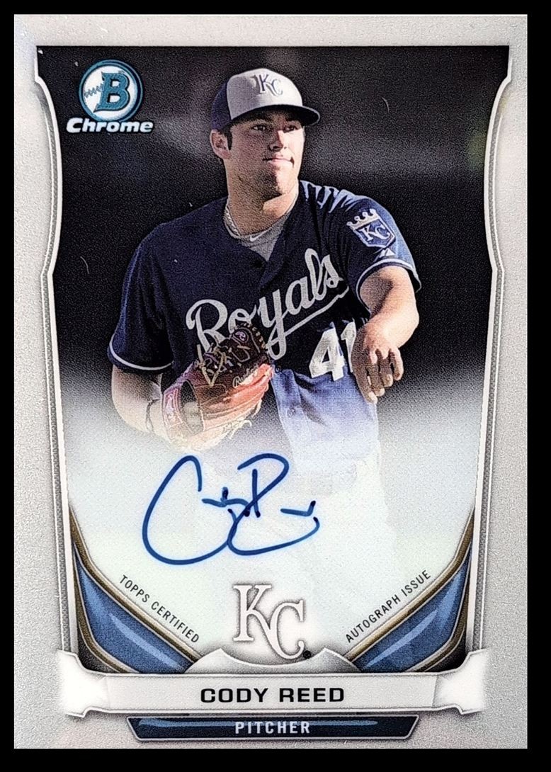2014 Prospect Autographs Cody Reed Auto Kansas City Royals #BCAP-CR