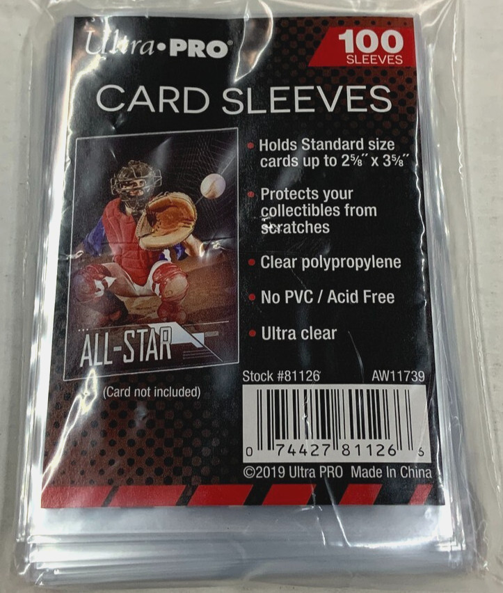 NEW Ultra Pro BULK 25K CASE Clear Poly Penny Trading Card Sleeves Sports 83647