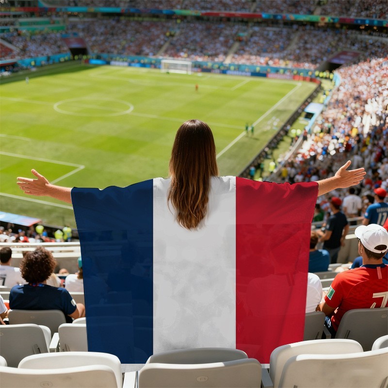 2026 FIFA World Cup fLAG Fan Cloak Flag Fans of Various Countries Cheering Team