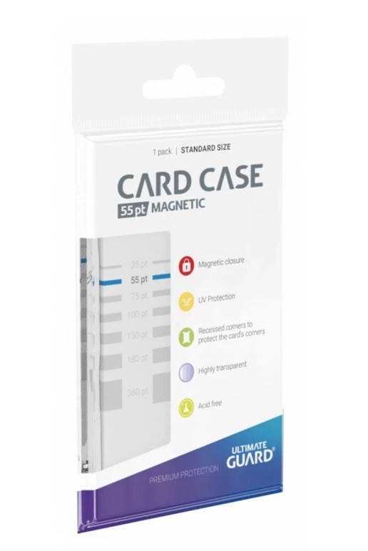 Ultimate Guard 55pt Magnetic Card Holder Card Case for Thick Cards, x2