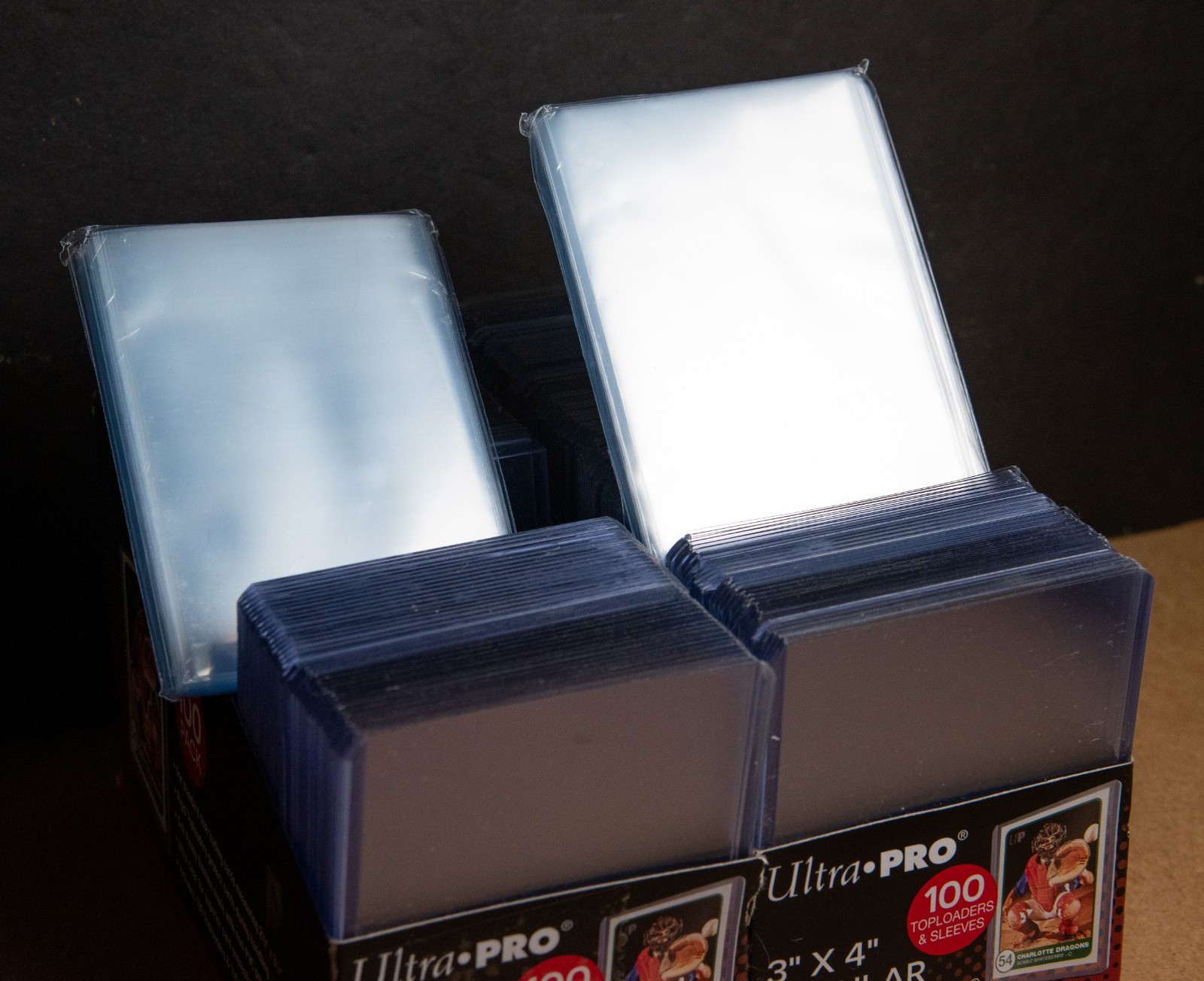Ultra PRO 150+ Count Regular 3×4 Toploaders & Soft Protector Sleeve Card Set