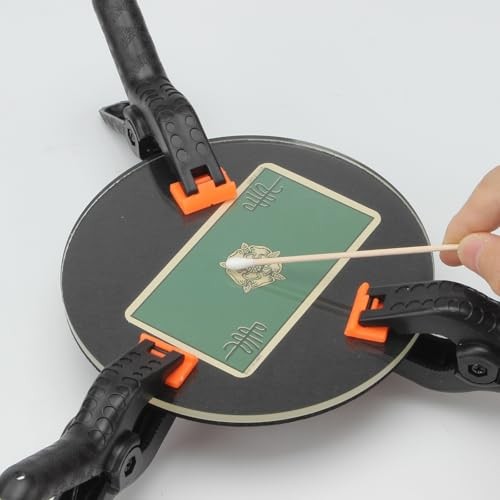 114 PCS Trade Card Flattening Kit, Trading Card Cleaning Care Tool Accessory,