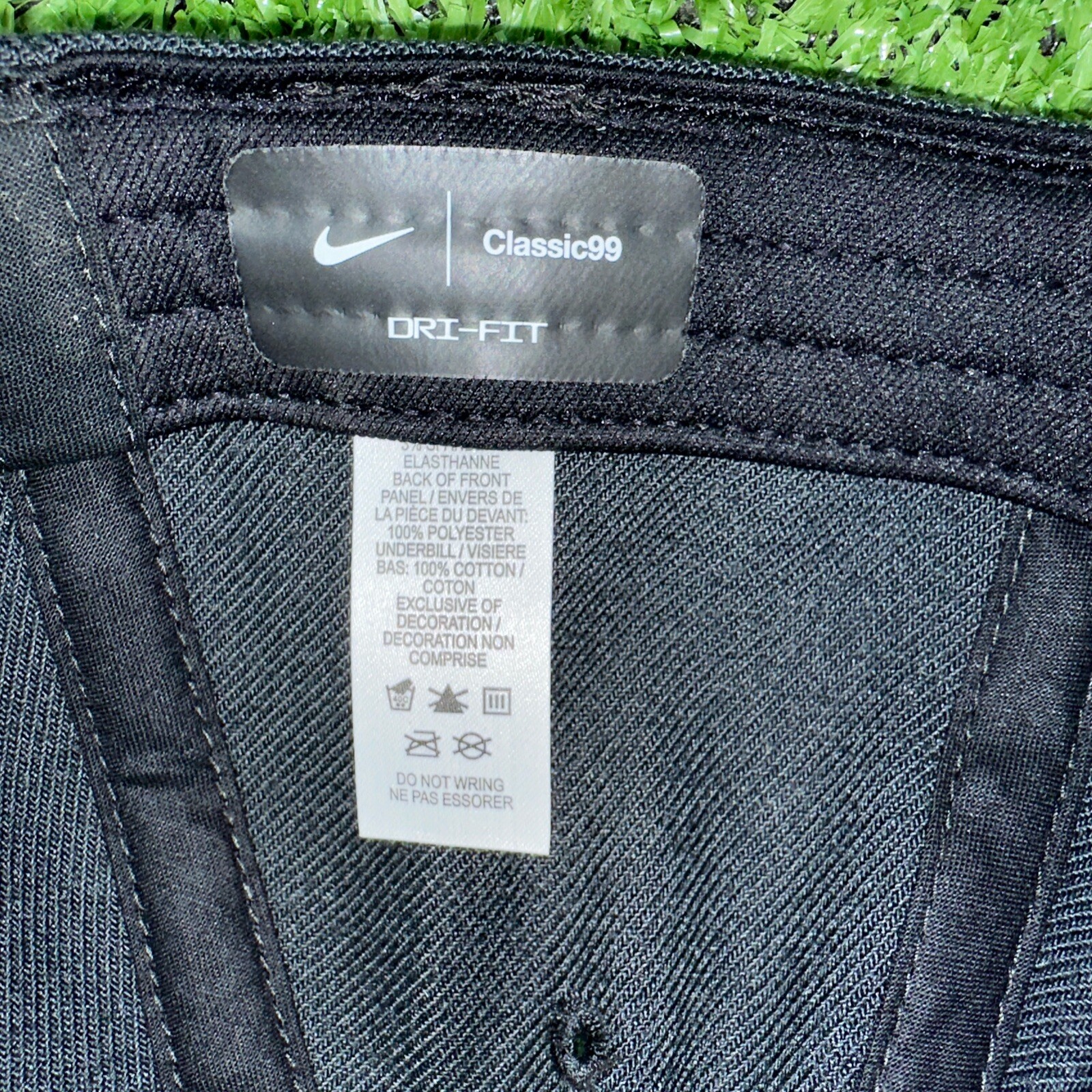 Nike Vanderbilt Classic99 Swoosh Flex Black Hat Cap Commodores OSFM New W/ Tags